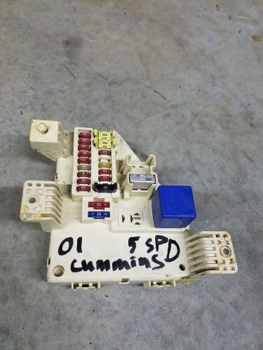 00 01 02 dodge 2500 3500 5.9l diesel  * interior fuse box dash * cummins 5.9l