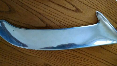 1955 chevy  front right fender stone gravel guard chrome
