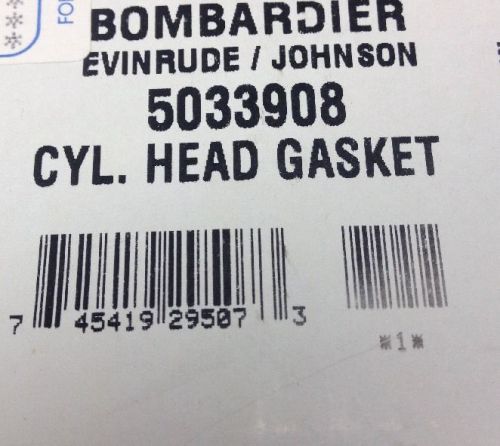 Omc 5033908 5033908 gasket, cyl head
