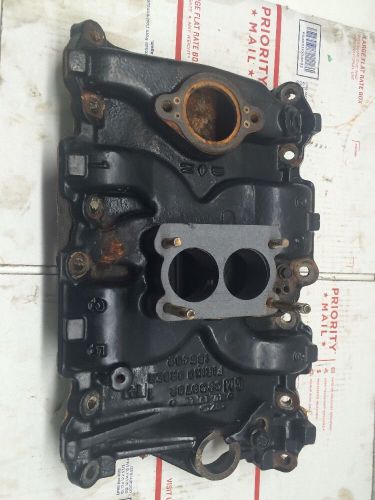 Merc mercruiser volvo,4.3l 4.3 marine cast iron 2bbl intake manifold v6 4.3,v-6