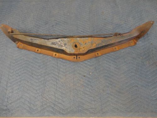 1951 ford car hood latch panel above grille sedan coupe convertible pan flathead