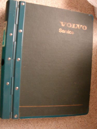 Volvo truck service master manual f7 us sections 2 - 6    circa 1982
