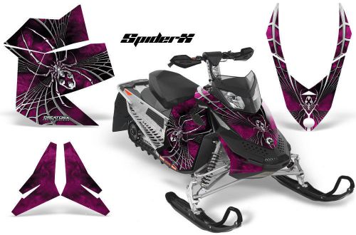 Ski-doo rev xp snowmobile sled creatorx graphics kit wrap decals spiderx sxp