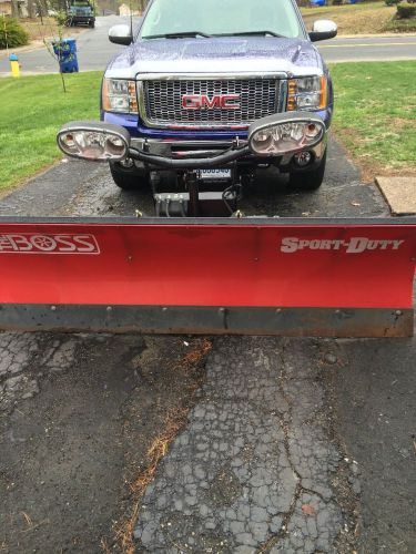 Boss 7'-6" poly plow