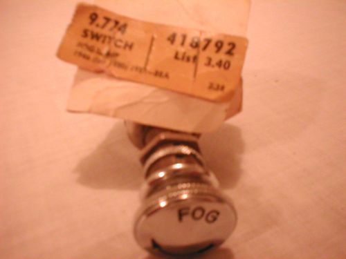 1948- 1951 old antique  nos fog light switch 418792