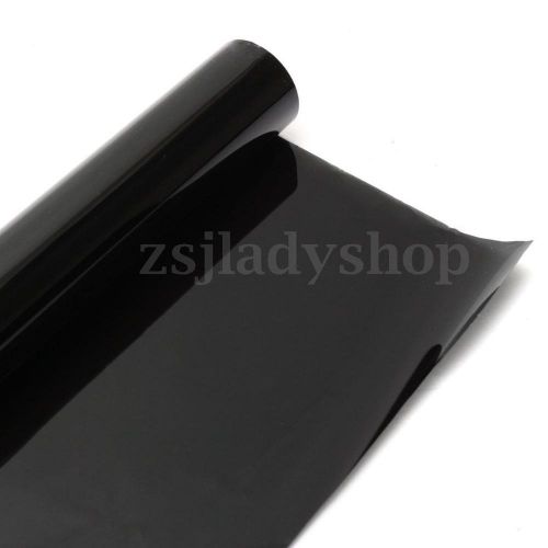 New 75cmx6m 1% black car auto home window glass tint film tinting vlt ultra limo