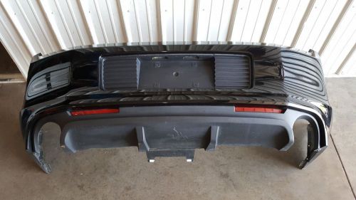 2013 2014 mustang gt 5.0 rear bumper valance complete oem black