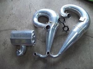 Slp twin pipes for 2005 - 06 m-7  arctic cat 700 new