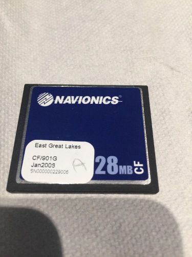 Navionics CF Gold 901 G East Great Lakes Gold Card 2006, US $84.50, image 1