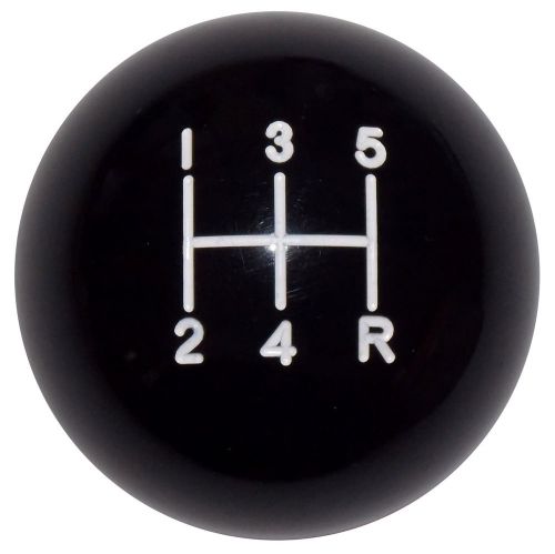 Black 5 speed shift knob 1/2-20 thread u.s. made