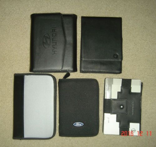 Lot of 5 Owners Manuals Guides Ford Nissan Hyundai Volkswagen, US $49.99, image 1