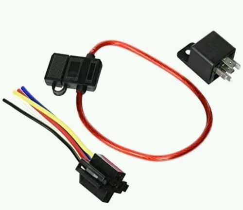 Absolute usa 1 in-line atc fuse holder, 1 relay rls125 12 vcd automotive rela...
