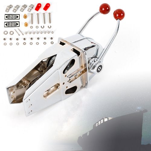 33c top mount dual twin lever marine boat engine control throttle gear shift