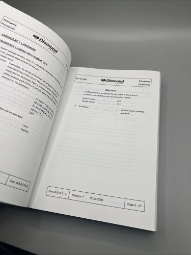 Diamond Star DA40-180 Information Manual Paperback 2006, US $36.99, image 7