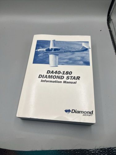 Diamond Star DA40-180 Information Manual Paperback 2006, US $36.99, image 14