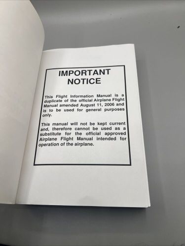 Diamond Star DA40-180 Information Manual Paperback 2006, US $36.99, image 16