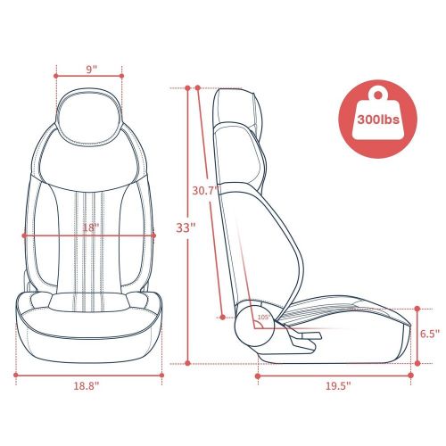 Luxury recilining boat seat high back pontoon captains chair