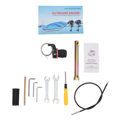 4-Stroke Outboard Motor 200cc Air Cooling Marine Motor CDI Boat Outboard Engine, US $456.46, image 15