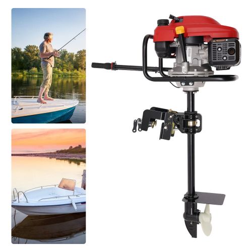 4-Stroke Outboard Motor 200cc Air Cooling Marine Motor CDI Boat Outboard Engine, US $456.46, image 17