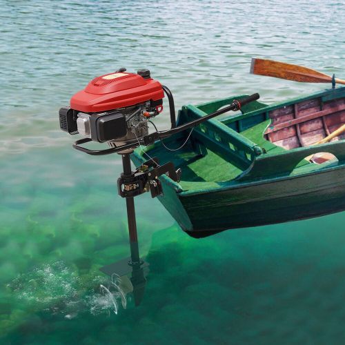 4-Stroke Outboard Motor 200cc Air Cooling Marine Motor CDI Boat Outboard Engine, US $456.46, image 21