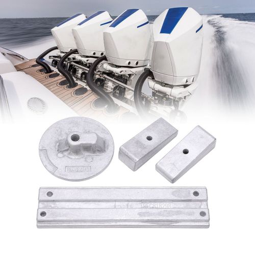 3in To 8 Aluminum Anode Kit 818298A 826134A Rustproof Flat Trim Tab Wedge For, US $51.75, image 3