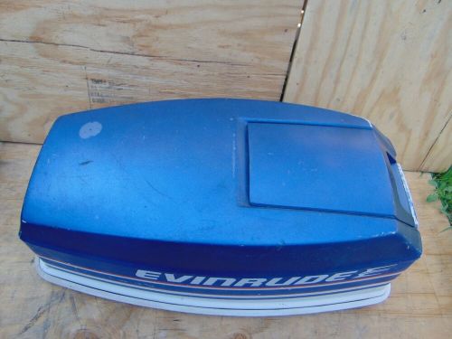 Vintage 1970s Evinrude Fifty 50 Sizzler Outboard Hood Upper Top Cowl 2 Stroke, US $59.99, image 2