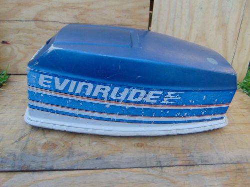 Vintage 1970s Evinrude Fifty 50 Sizzler Outboard Hood Upper Top Cowl 2 Stroke, US $59.99, image 5