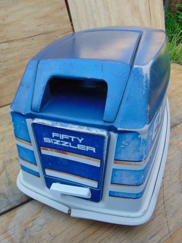 Vintage 1970s Evinrude Fifty 50 Sizzler Outboard Hood Upper Top Cowl 2 Stroke, US $59.99, image 6