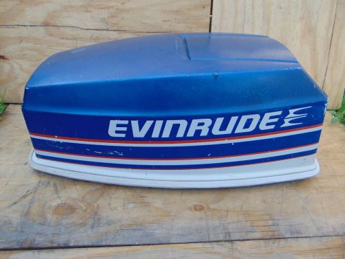 Vintage 1970s Evinrude Fifty 50 Sizzler Outboard Hood Upper Top Cowl 2 Stroke, US $59.99, image 7