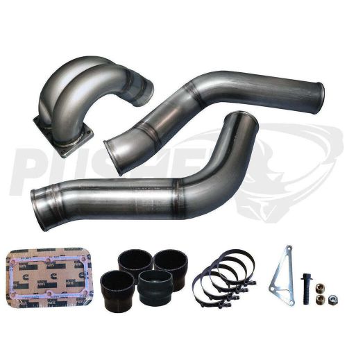 2013-2018 cummins c&amp;c 3.5" mega intake system w/ passenger-side intercooler tube