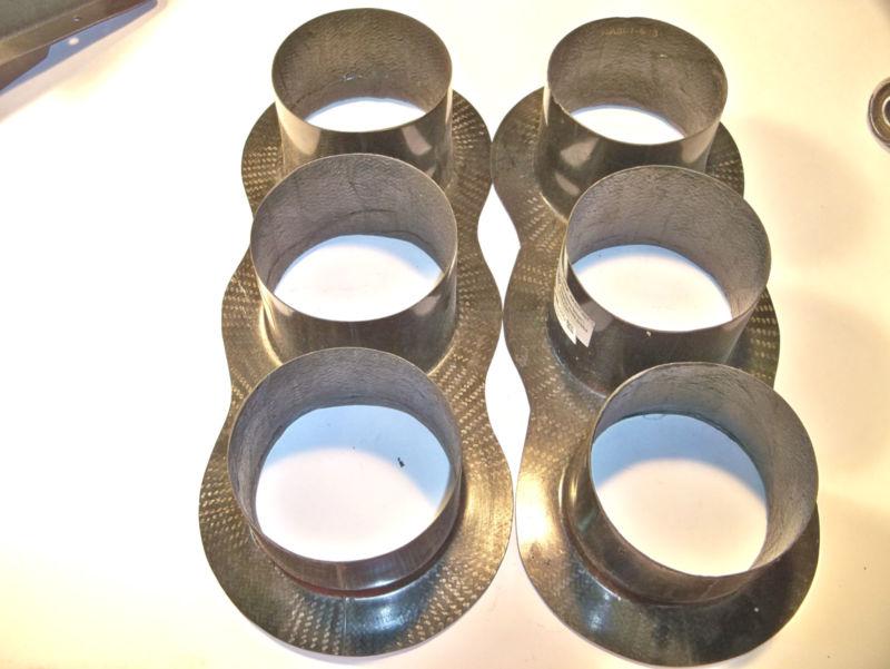 (2) NEW Crawford Carbon Fiber COT nose duct adapters 4