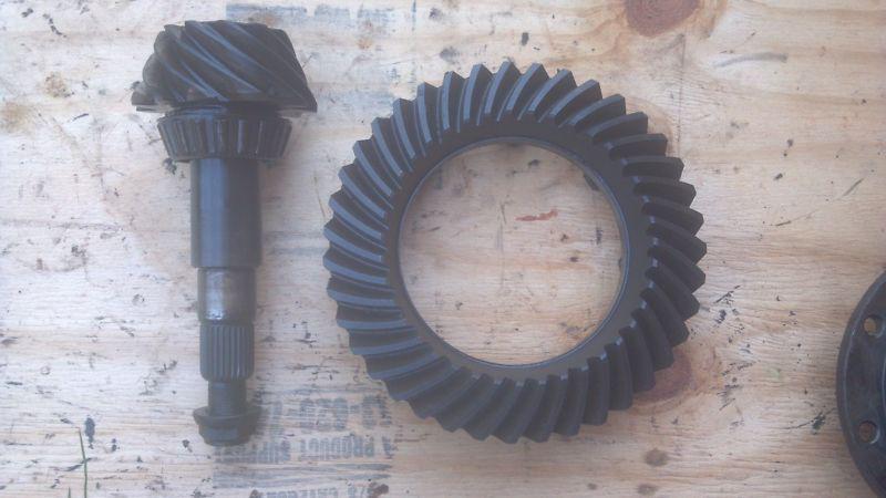 Jeep cj5 7 8 amc 20 rear axle 3.54 3.55 ring pinion gear set factory 39/11 tooth