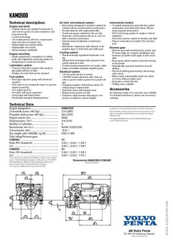 Volvo Penta Diesel Engine KAMD 300 - A | KAD 300A, US $30,000.00, image 5
