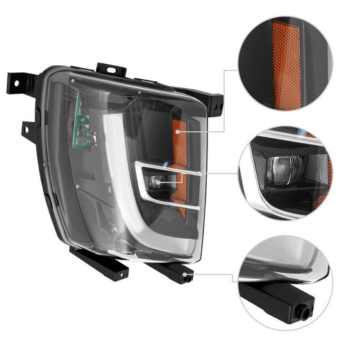 New Right LED Light Passenger Side LED Fog Light for Tesla Model X 2016-2020, US $133.74, image 16