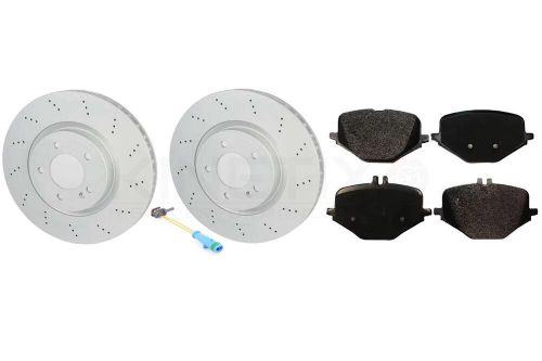FOR MERCEDES G63 AMG 2018- REAR BRAKE DISCS PADS SENSOR 370mm A4634230000, US $, image 5