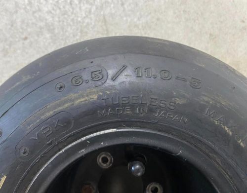 1 BRIDGESTONE 6.5 / 11.0-5 Tire Wheel Go Kart racing Cart Drift Trike Barstool, US $19.99, image 2