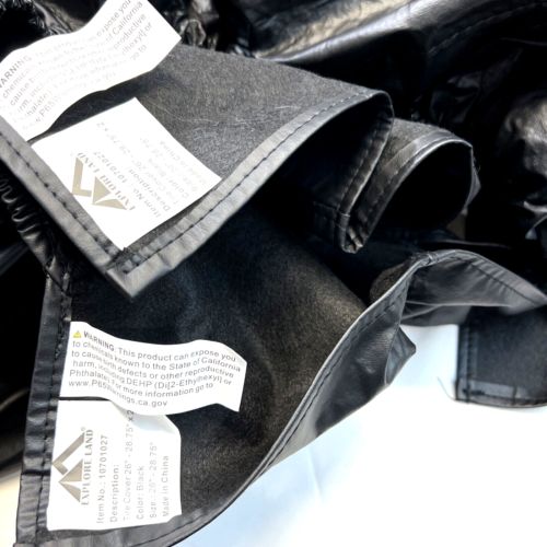 Vinyl Wheel & Tire Protector 2 pack 26 inches-28.75 inches, Black New Open Box., US $52.24, image 14