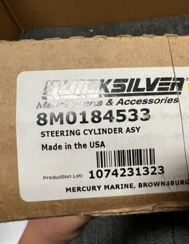 Mercury Marine Quicksilver Outboard Steering Actuator Cylinder ASY 8M0184533, US $440.35, image 3