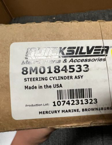Mercury Marine Quicksilver Outboard Steering Actuator Cylinder ASY 8M0184533, US $440.35, image 5