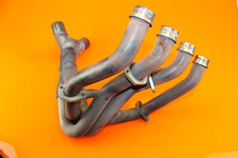 06 - 11 kawasaki zx14 zx14r  exhaust header pipes manifold -stock oem