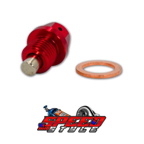 RED RACING MAGNETIC ENGINE OIL DRAIN PLUG FOR MAZDA PROTEGE MAZDASPEED 14X1.5MM, US $11.95, image 4