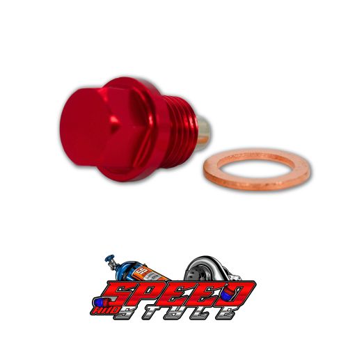 RED RACING MAGNETIC ENGINE OIL DRAIN PLUG FOR MAZDA PROTEGE MAZDASPEED 14X1.5MM, US $11.95, image 5