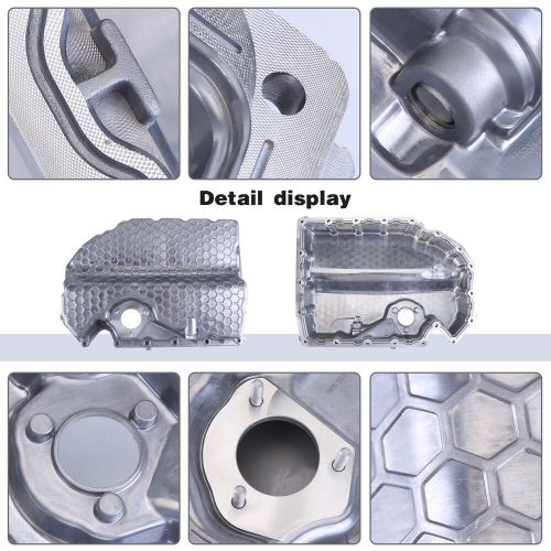 ALUMINIUM LOWER ENGINE OIL PAN FOR VW GOLF 2014-2020 TIGUAN 2018-2023/AUDI A3 Q3, US $84.20, image 9