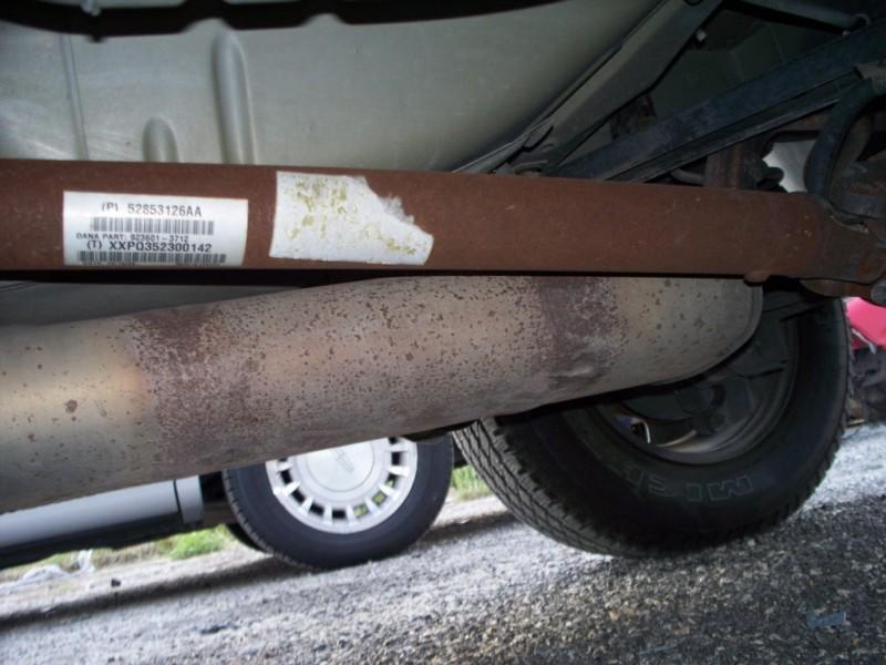 03 04 JEEP LIBERTY REAR DRIVE SHAFT 4X2 4 CYLINDER 2.4L MANUAL MT, US $75.00, image 3