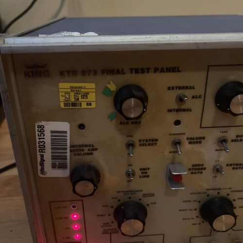 Bendix King KTR 973 Final Test Panel Avionics Aviation Test Equipment Powers On!, US $2,500.00, image 2