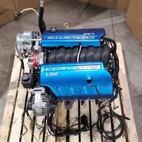 2005 corvette c6 complete ls2 engine drop out 6.0l 400hp 58k aa7224