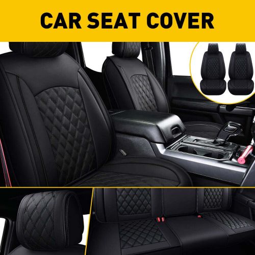 PU Leather Car Seat Covers For Ford F-150 Crew Cab 2009-2022 Waterproof US EOA, US $129.99, image 12
