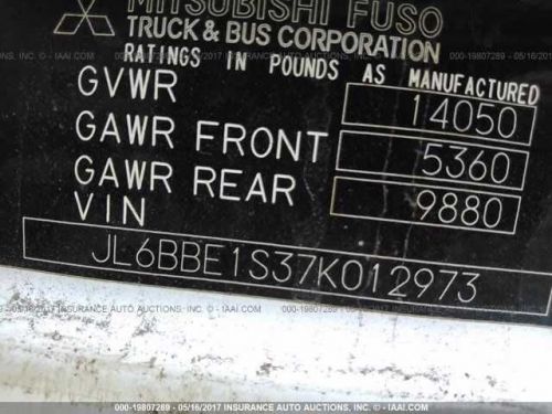 2007 FUSO FE140 USED PAIR of REAR Leaf Springs 8 LEAF 24603, US $997.89, image 2