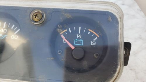 92-95 Jeep YJ Wrangler Center Dash Five Gauge Instrument Cluster FUEL OIL TEMP, US $159.99, image 3