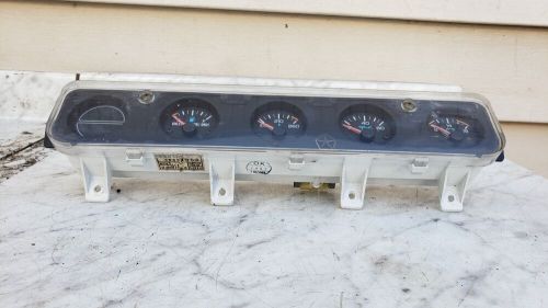 92-95 Jeep YJ Wrangler Center Dash Five Gauge Instrument Cluster FUEL OIL TEMP, US $159.99, image 6